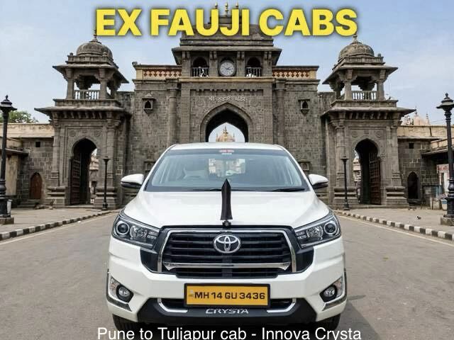 pune to tuljapur cab innova crysta outstation taxi