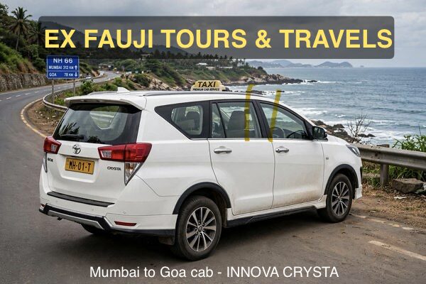 Toyota Innova Crysta outstation Mumbai to Goa