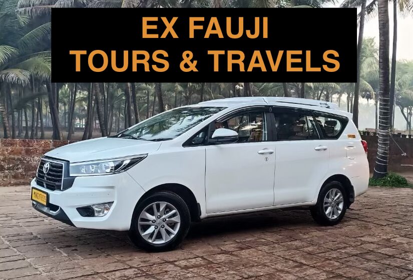 Pune to Goa Taxi Service with EX FAUJI TOURS - Dzire Ertiga Innova Crysta for one way and round trip