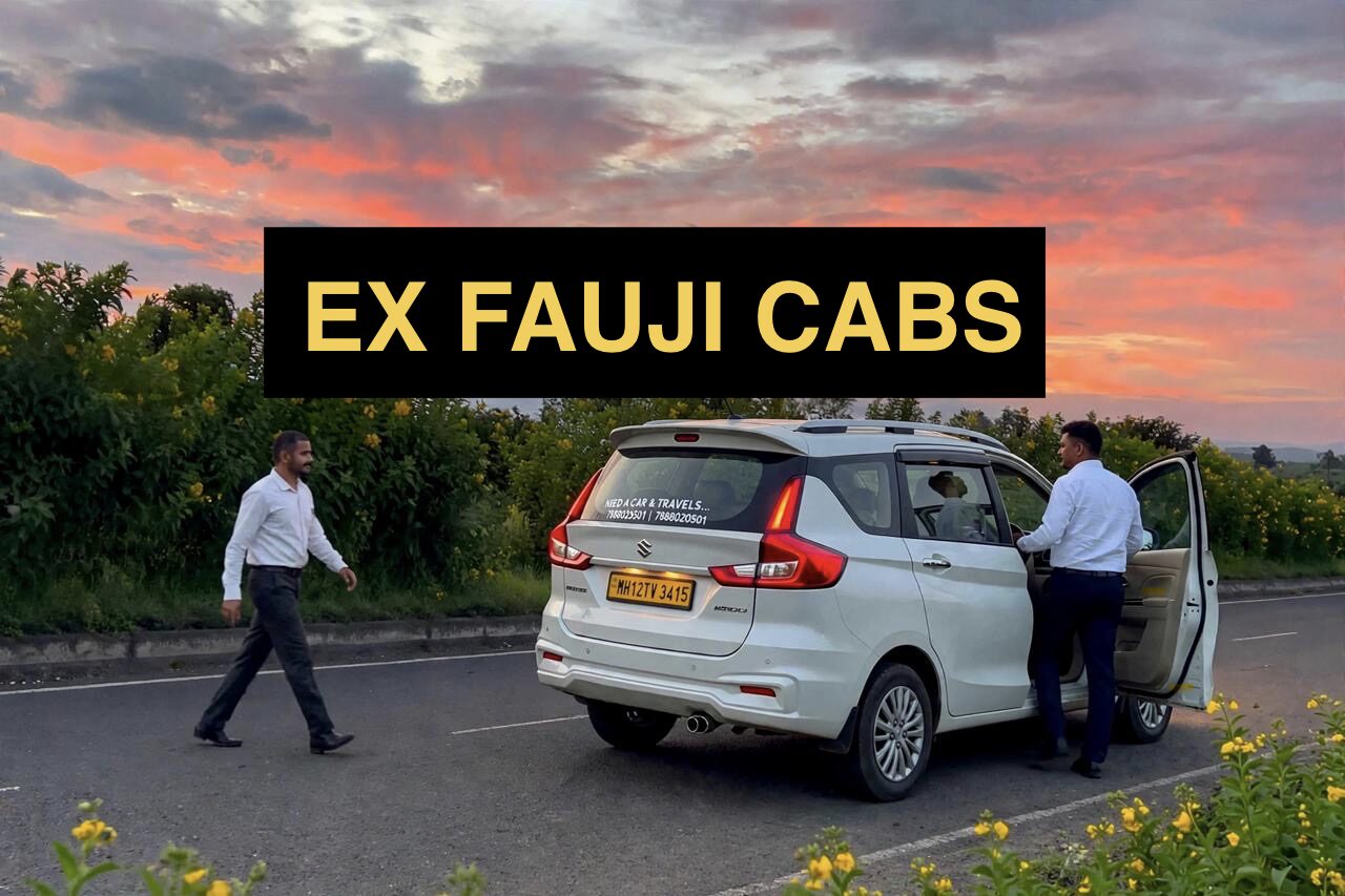 Scenic highway route for Pune to Nashik cab travelers along NH 60